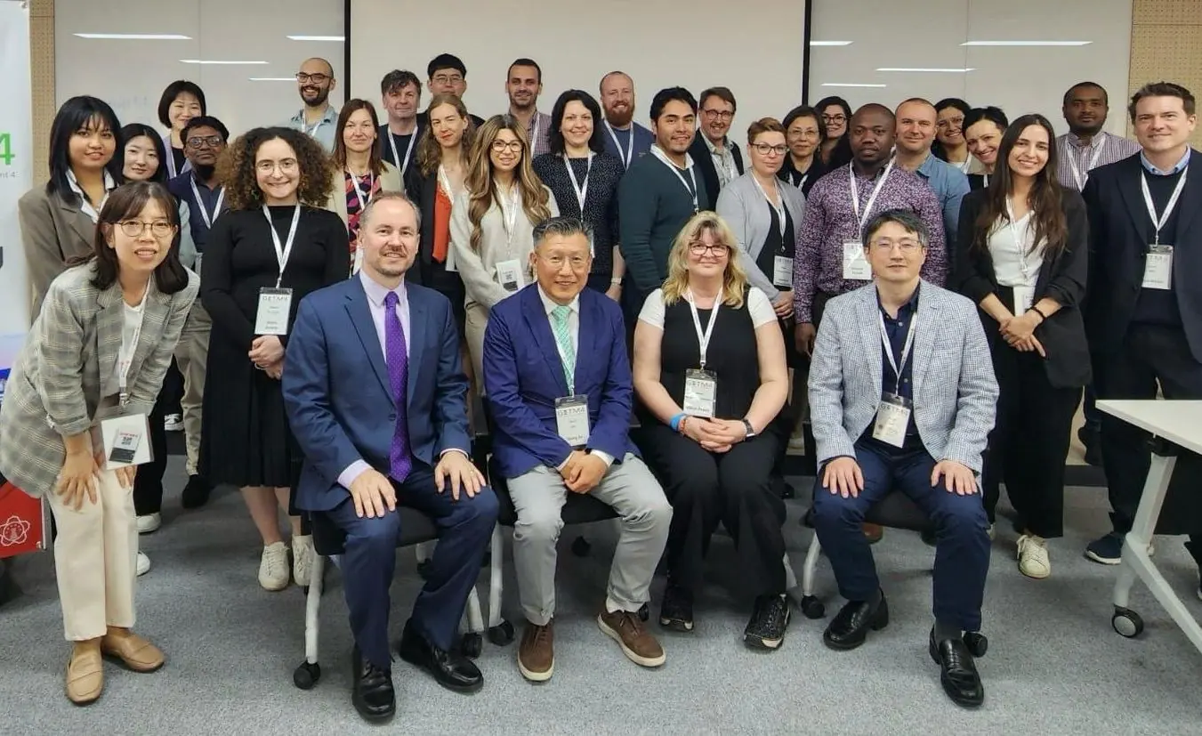 GETM4 researchers at the sandpit hosted in South Korea.