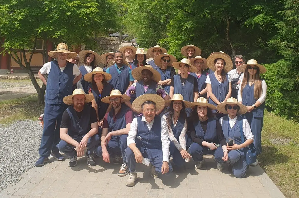 GETM4 researchers at the sandpit hosted in South Korea.